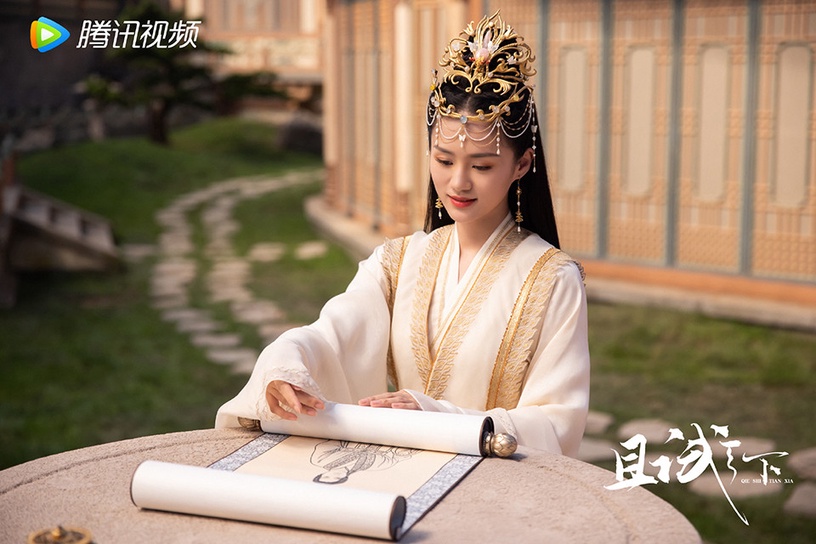 古裝劇「出彩女配」1:安悅溪 飾演《且試天下》華純然