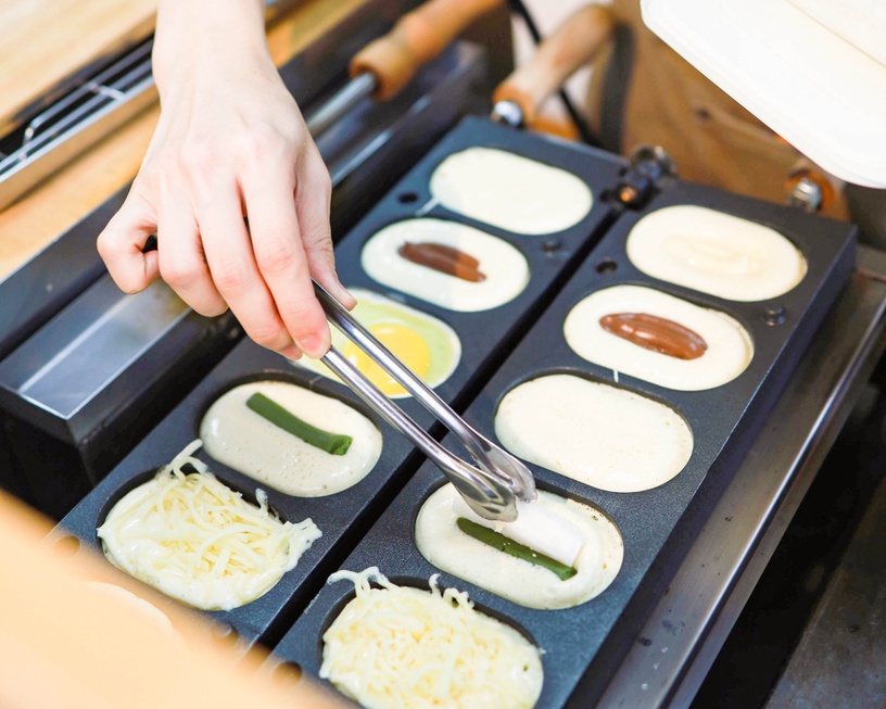 韓國雞蛋糕「三餐飯後雞蛋糕」每天15種口味!單顆15元起、烙印可愛超欠拍