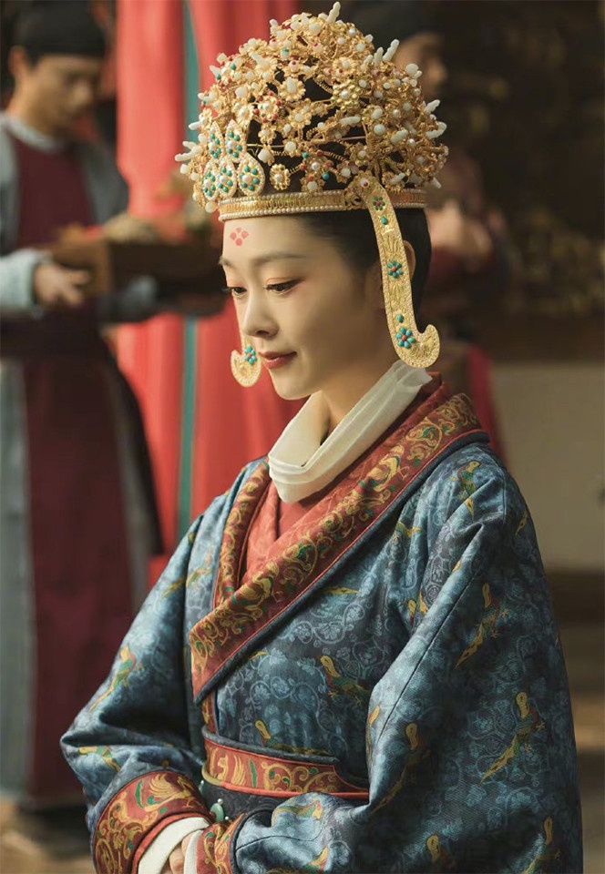 古裝劇女星「藍色系嫁衣」2:宋軼《風起洛陽》