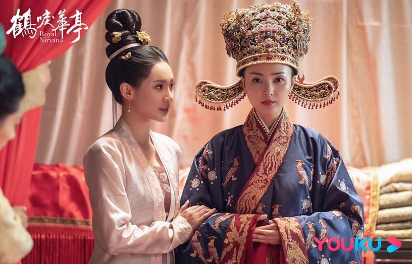 古裝劇女星「藍色系嫁衣」4:程小蒙《鶴唳華亭》