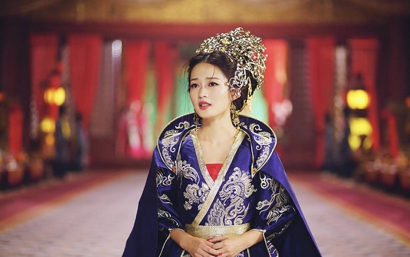 古裝劇女星「藍色系嫁衣」7:李沁《楚喬傳》