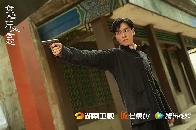 2022最高曝光陸劇演員8:胡一天《你好,神槍手》《憑欄一片風雲起》