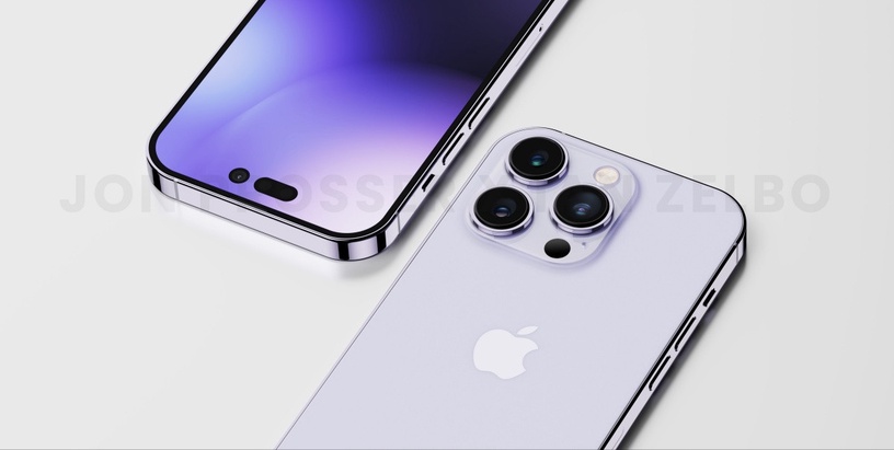 顏值天花板!iPhone 14「晶透紫」預測曝光,終於要剪瀏海,還有這顏色登場期待值超高