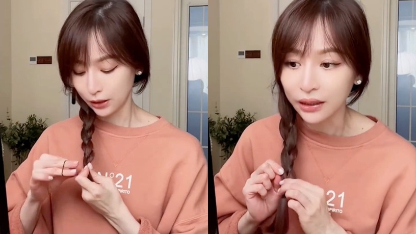 王心凌同款「三股辮編髮教學」!少女感爆棚又顯瘦,新手小白3分鐘輕鬆搞定不失手