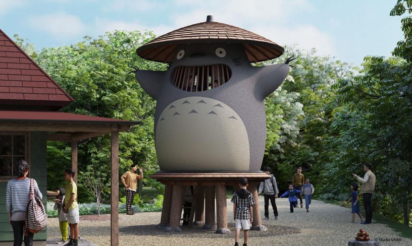 日本「吉卜力公園」11月盛大開幕!超萌龍貓涼亭亮相、「霍爾的移動城堡」真實還原!