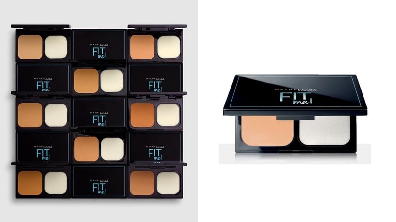 開架粉餅推薦7:FIT ME 反孔特霧無瑕嫩粉餅