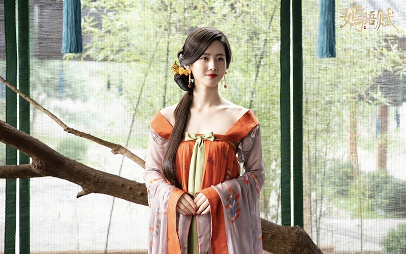 網評古裝劇「最美花魁」1:景如洋 飾演《嫣語賦》師小小