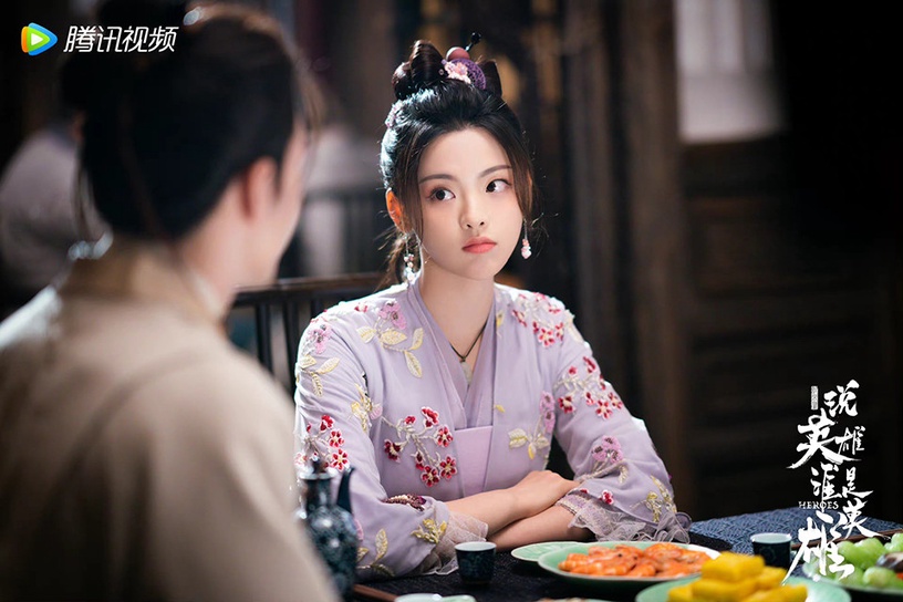 網評2022上半年「最迷人古裝女神」TOP 10:楊超越 飾演《說英雄誰是英雄》溫柔