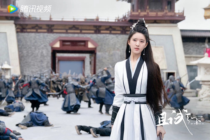 網評2022上半年「最迷人古裝女神」TOP 5:趙露思 飾演《且試天下》白風夕/風惜雲