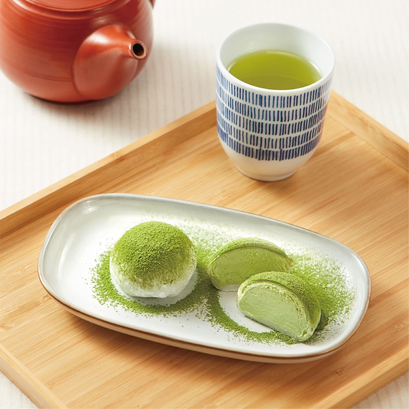 抹茶冰心大福熱銷上市,辻利「遠百信義店」獨家販售