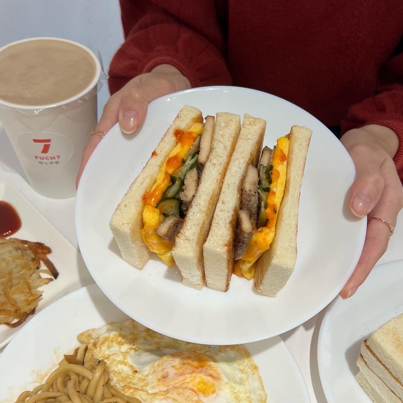 台北早午餐推薦5:福七早餐
