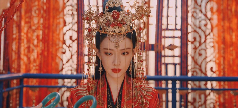 2022古裝劇女星「新娘造型」2:孟子義 飾演《說英雄誰是英雄》雷純