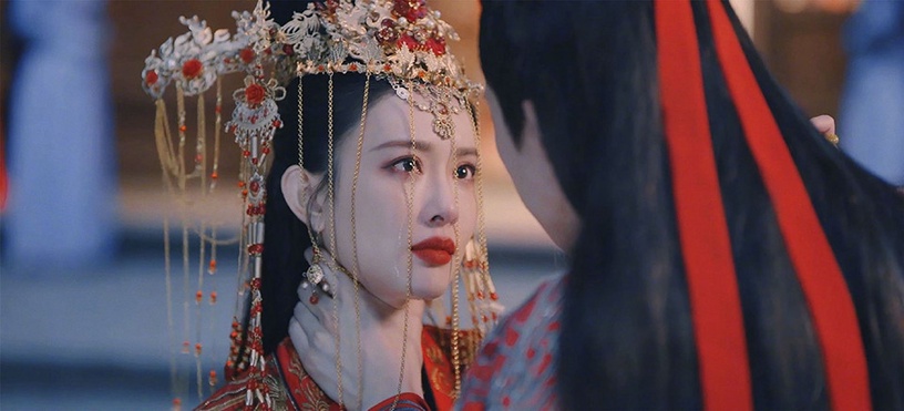 2022古裝劇女星「新娘造型」2:孟子義 飾演《說英雄誰是英雄》雷純