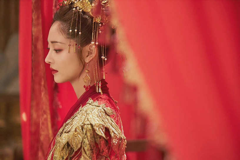 2022古裝劇女星「新娘造型」7:周潔瓊 飾演《影帝的公主》明薇/明華公主