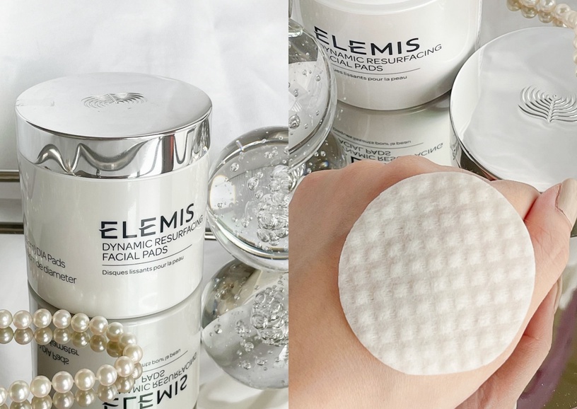 2022身體去角質評比:ELEMIS 煥膚亮顏酵素精華潔膚片,60pk / NT1,800