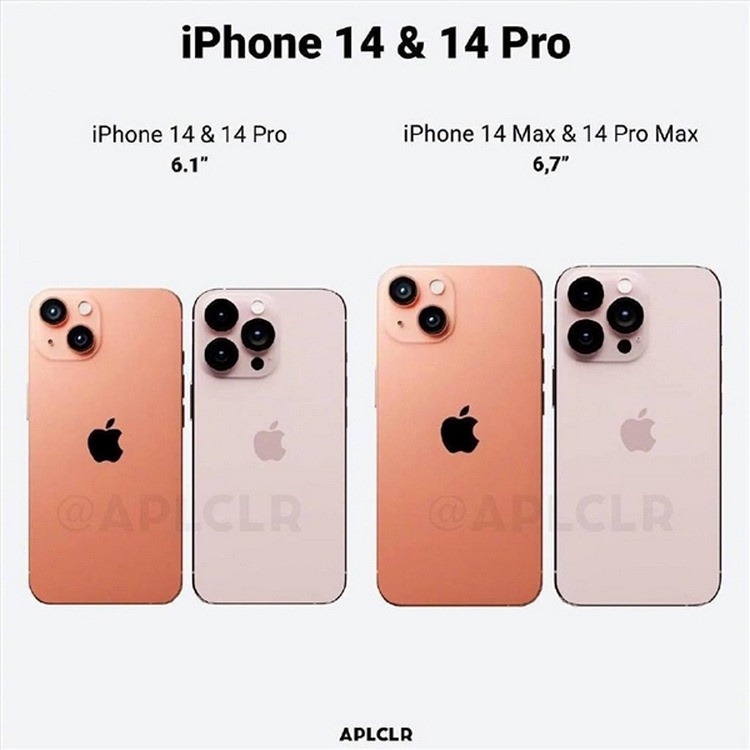 大寫的高級!iPhone 14「古銅金」預測新色美哭,正式跟瀏海說掰掰、價格還出現這變化