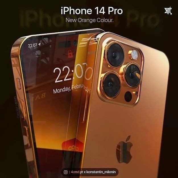 大寫的高級!iPhone 14「古銅金」預測新色美哭,正式跟瀏海說掰掰、價格還出現這變化