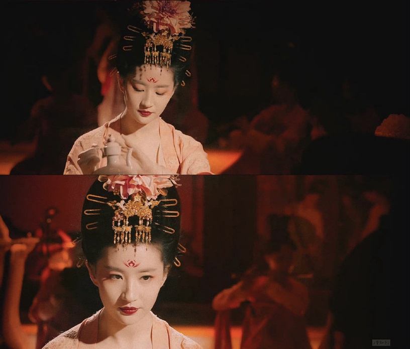 古裝劇女星「唐風造型」1：劉亦菲《夢華錄》
