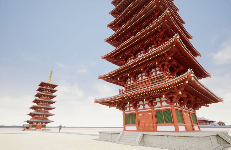 日本絕美「方型寺廟雨傘」亮相!靈感來自日本七重塔,精緻又別具意義