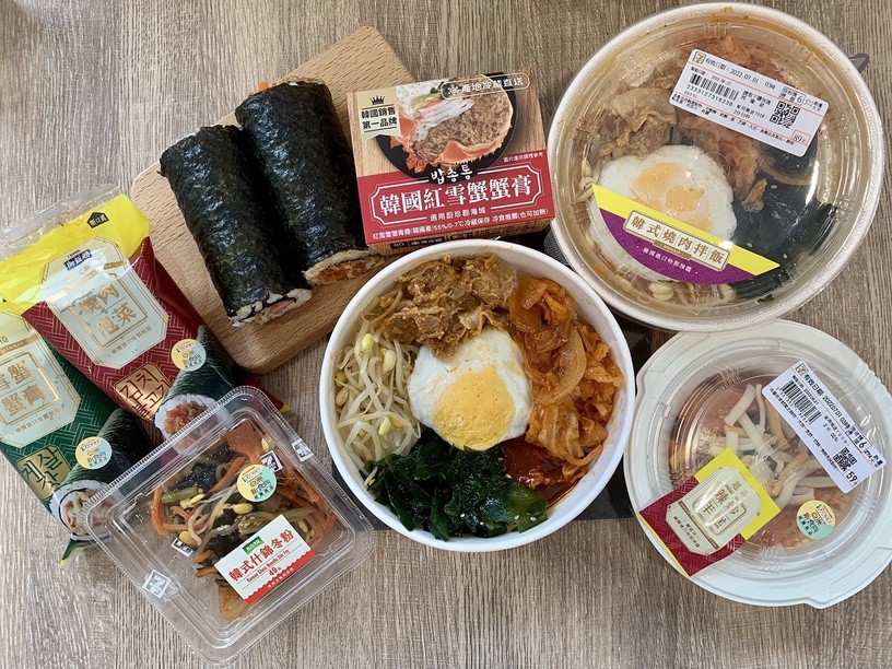 ▼韓式飯卷/59元,韓式燒肉拌飯/89元