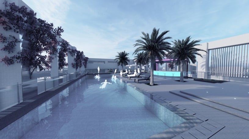 禧榕軒大飯店新開幕，空中花園泳池必拍必打卡！
