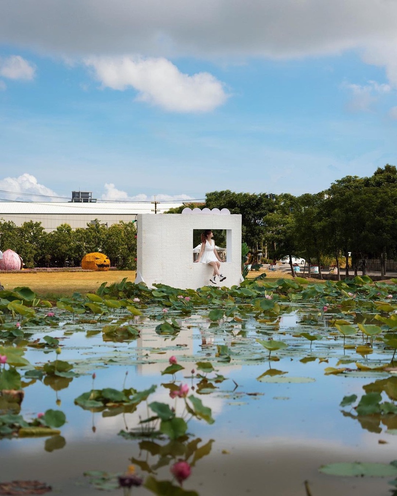 2022「桃園觀音蓮花季」開幕!躺臥大王蓮體驗輕功水上飄,還能大啖蓮花大餐
