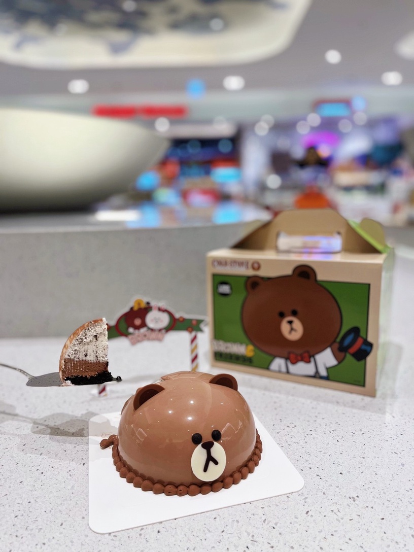 熊大變父親節蛋糕!COLD STONE推「熊大淇淋蛋糕」,巧克力冰淇淋+OREO餅乾享88折優惠