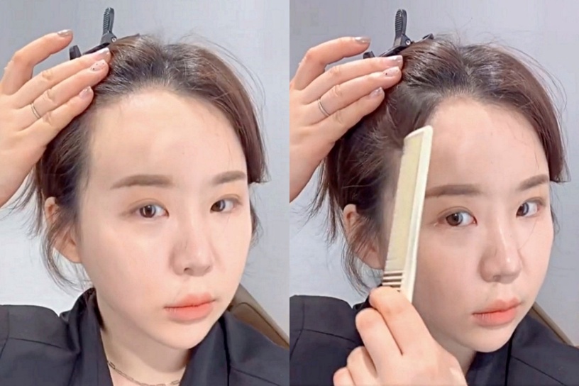 髮型師親授髮際線輪廓剪法教學!超簡單居家剪法必學,兩階段修飾髮際線、更顯小臉