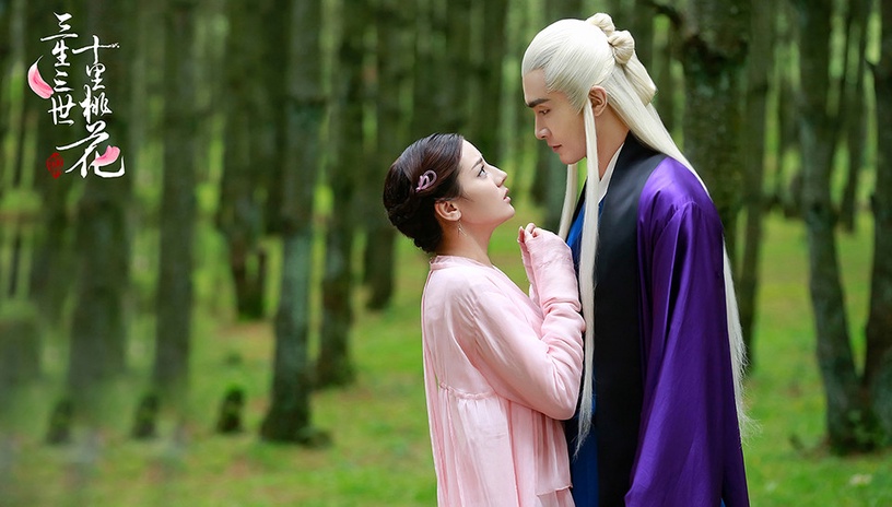 「一見鐘情」陸劇CP 6:《三生三世十里桃花》迪麗熱巴&高偉光