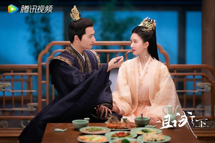 趙露思合作的陸劇男星CP感2:楊洋《且試天下》