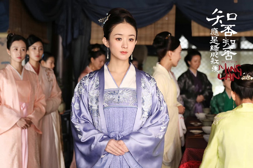 古裝劇「穿越系」女主2:趙麗穎 飾演《知否知否應是綠肥紅瘦》盛明蘭