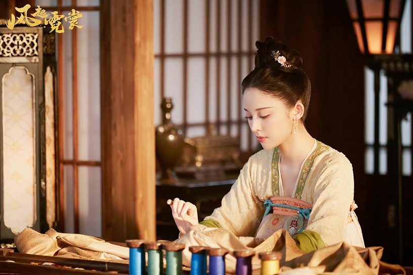 古裝劇「穿越系」女主4:古力娜扎 飾演《風起霓裳》庫狄琉璃