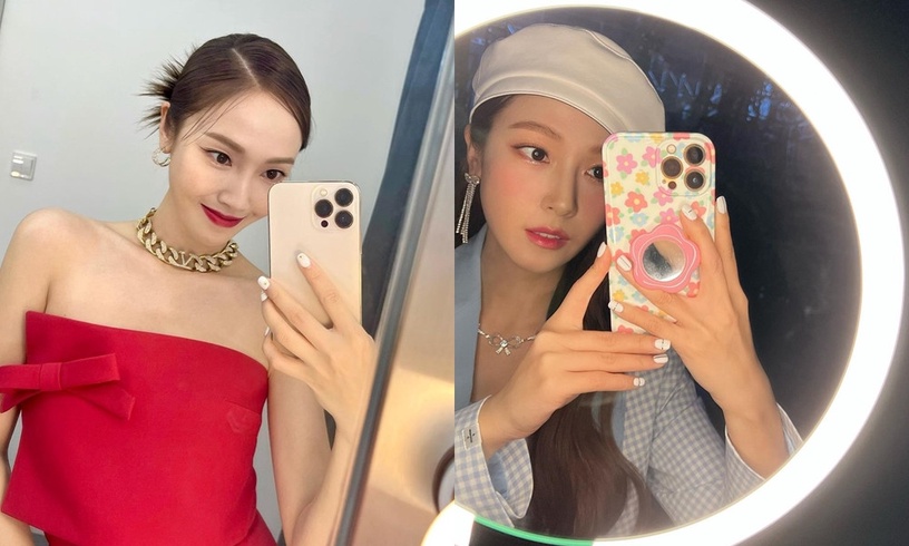 2022女星美甲圖鑑!趙露思最愛裸色、熱巴單鑽美甲超仙,Jessica這款耐看又超百搭