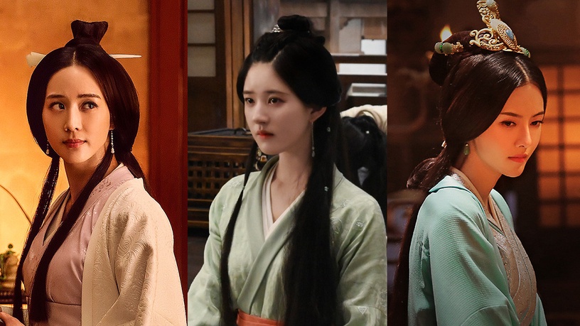 古裝劇女星「漢宮造型」