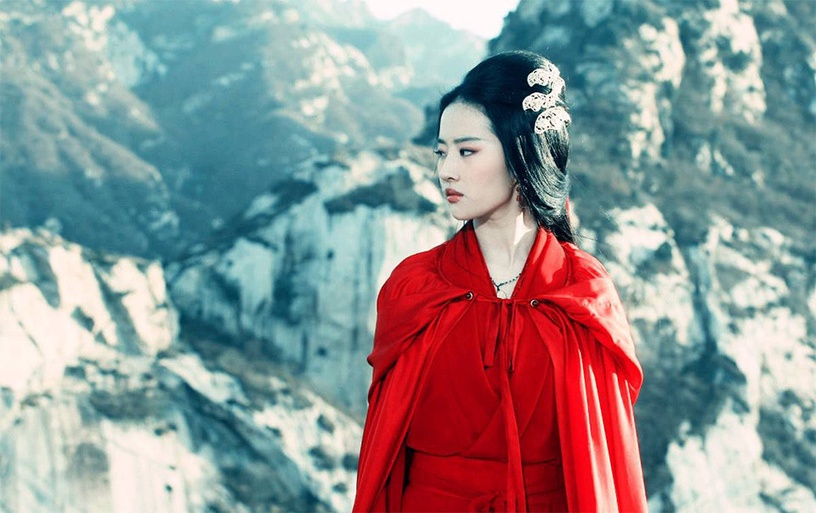 古裝劇女星「漢宮造型」9:劉亦菲《銅雀台》