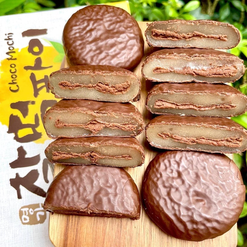 全聯話題美食TOP5推薦：韓國樂天巧克力年糕派