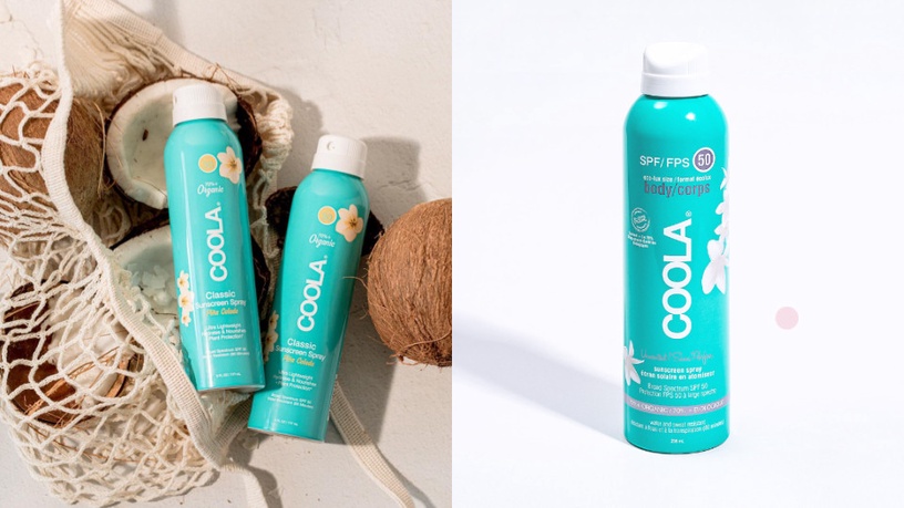 防曬噴霧推薦3:COOLA 不間斷運動防曬噴霧
