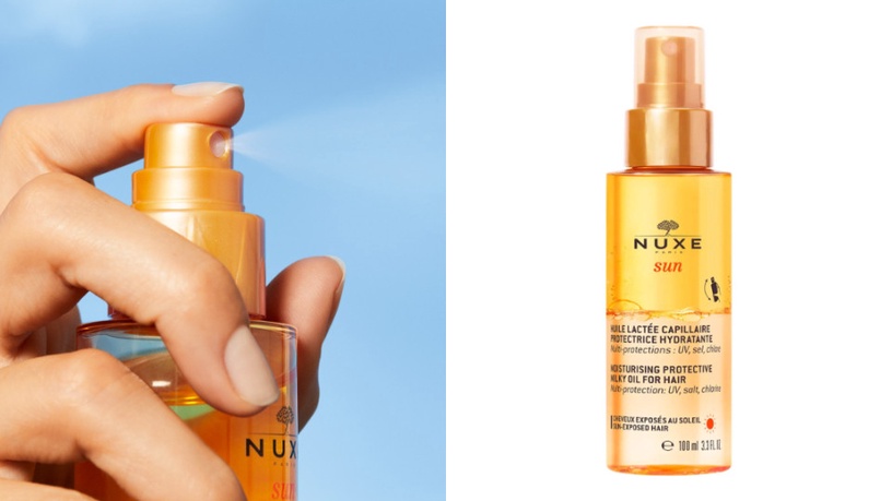 防曬噴霧推薦9:NUXE 面部和身體防曬乳狀噴霧