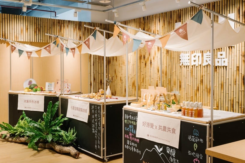 「MUJI無印良品台東門市」亮點3:全台首推周末限定市集「慢食餐車」