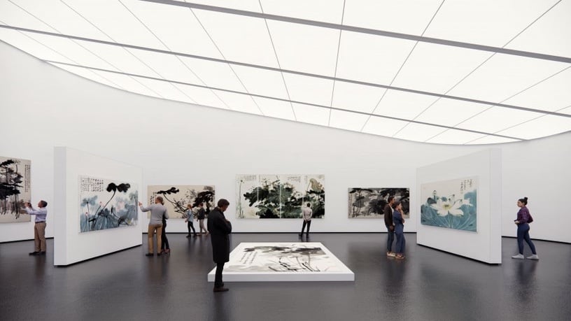 金門絕美新地標!「金門縣中心圖書館及美術館」即將誕生,蜿蜒山脈曲線設計必打卡