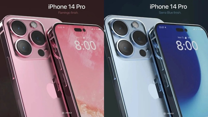 iPhone 14預測亮點新色 玫瑰粉、寶寶藍、銀灰白、奶油金