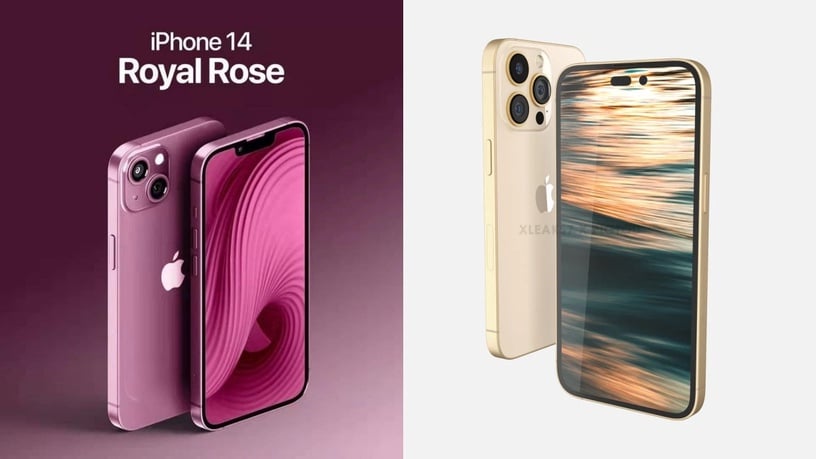 iPhone 14預測亮點新色 玫瑰粉、寶寶藍、銀灰白、奶油金