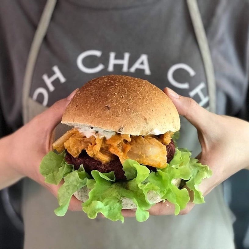 台北素食漢堡店推薦9:Ooh Cha Cha