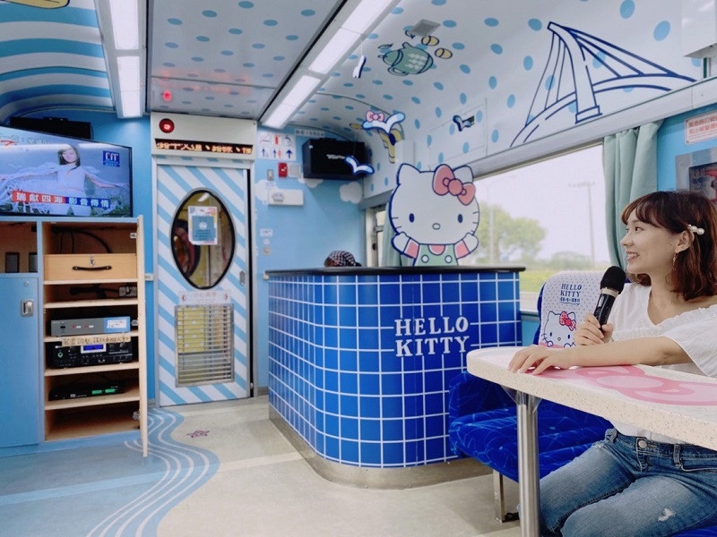 HELLO KITTY火車登場!超人氣觀光列車「環島之星HELLO KITTY繽紛列車」即刻起程