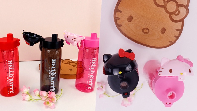 Kitty粉必收藏!7-ELEVEN推「Hello Kitty運動搖搖杯、飲料提袋」,讓Kitty陪你過涼夏