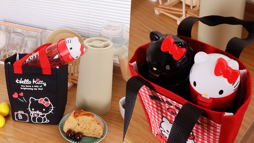 Kitty粉必收藏!7-ELEVEN推「Hello Kitty運動搖搖杯、飲料提袋」,讓Kitty陪你過涼夏