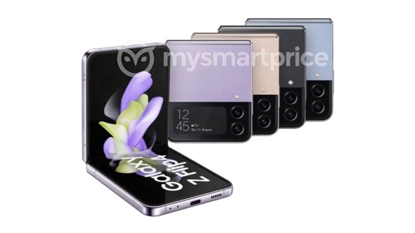 韓劇女主御用機三星Galaxy Z Flip4疑似官方預覽圖首曝光!摺痕消失、新色靜謐藍太心動