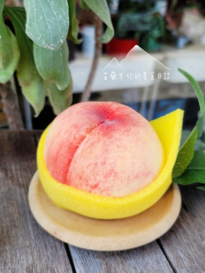 宜蘭美食推薦!礁溪必去定邦咖啡限時開賣「水蜜桃冰沙」,12顆水蜜桃加水蜜桃切片超狂