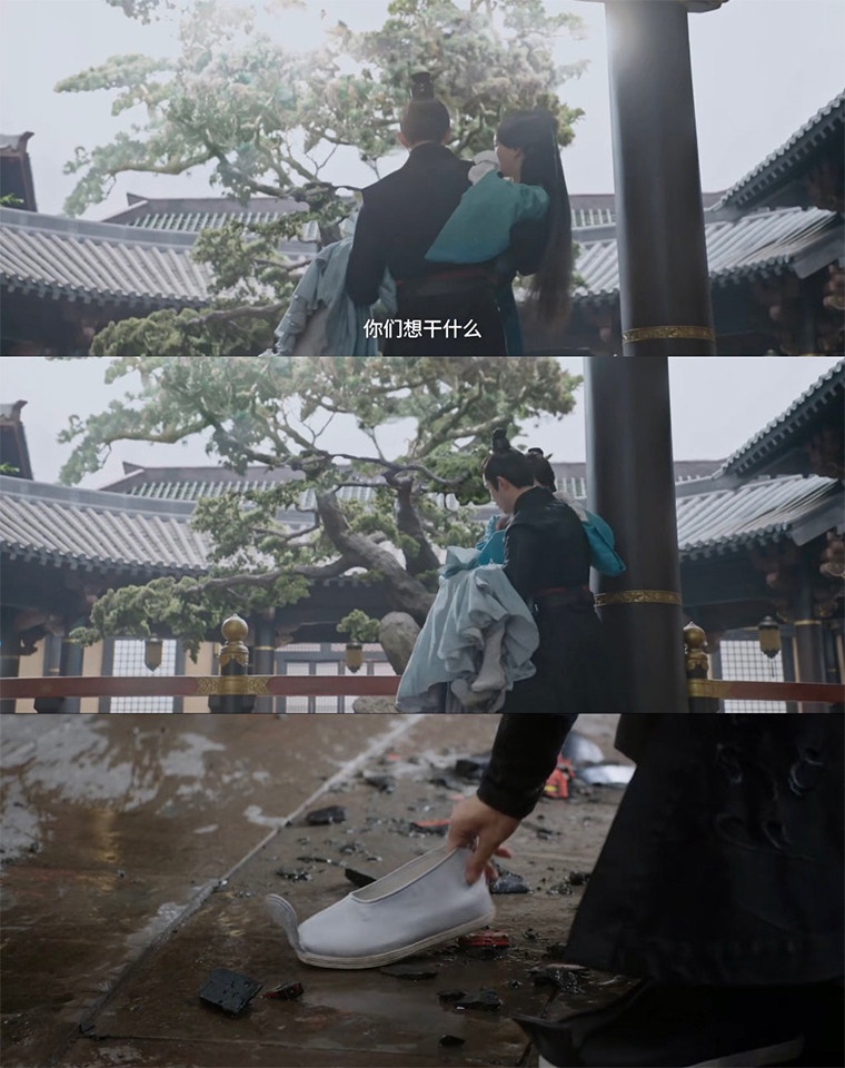 《星漢燦爛・月升滄海》凌不疑「寵妻小細節」8:細心替少商穿鞋