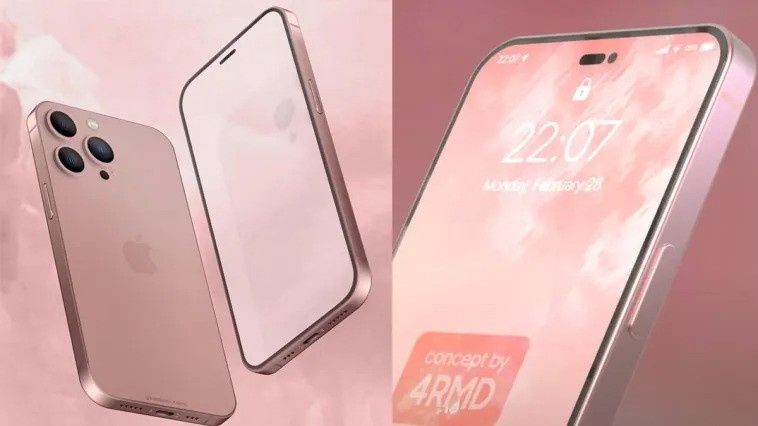 iPhone 14粉色
